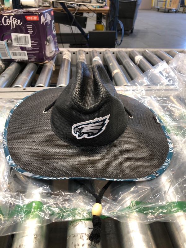 Photo 1 of Philadelphia Eagles Team Color Straw Hat