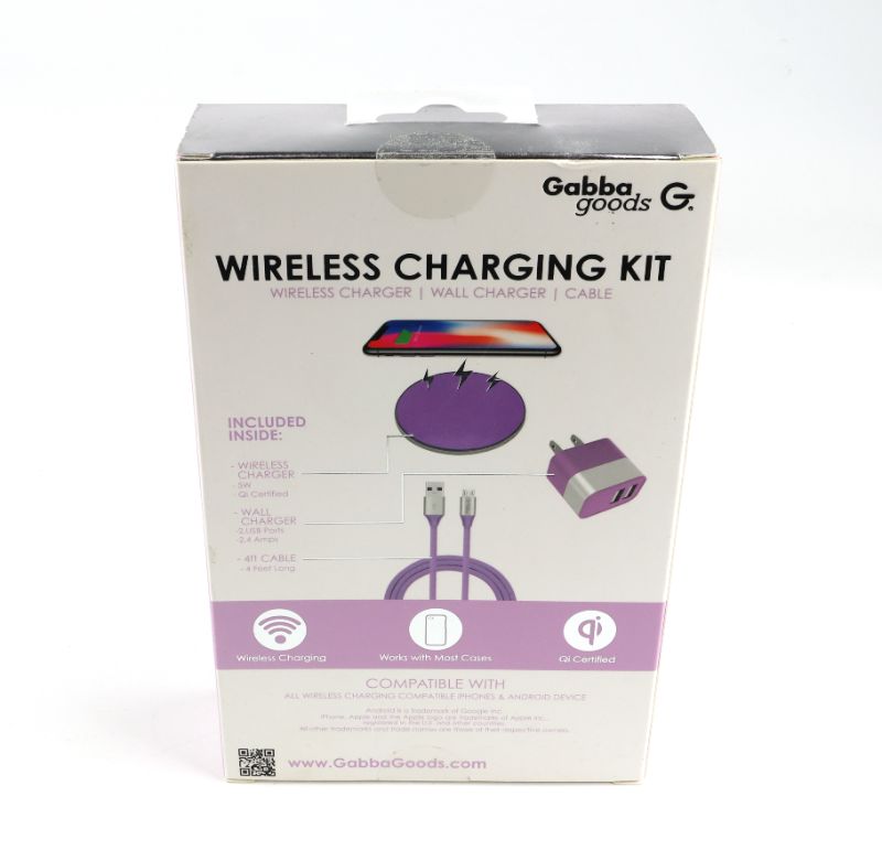 Photo 2 of 3 IN 1 WIRELESS CHARGING KIT INCLUDES WIRELESS CHARGER WALL CHARGER AND CABLE COMPATIBLE WITH IPHONE ANDROID QI CERTIFIED NEW $49.99