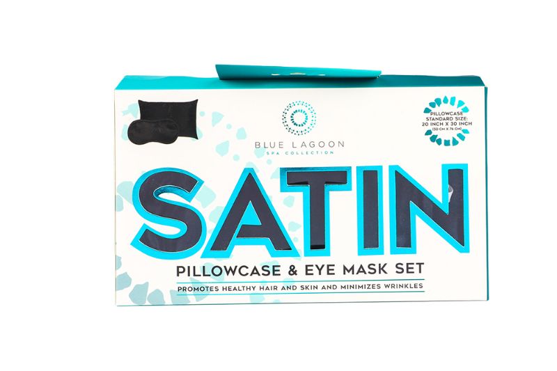 Photo 1 of  SATIN SLEEP SET 1 PILLOWCASE 1 SLEEP MASK KEEPS YOUR HAIR SOFT AND EYES REFRESHED NEW $23.98