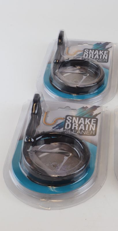 Photo 1 of WONDER SNAKE DRAIN HAIR REMOVAL 2 PCK  INDIVIDUALS VELCRO DESIGNED HEAD FLEXIBLE CARBON STEEL CABLE NEW SEALED
20.99

