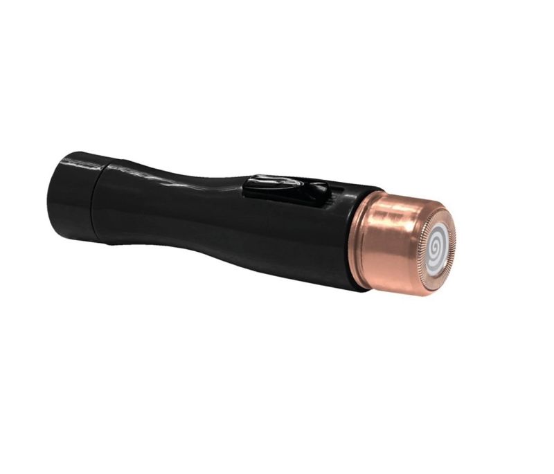 Photo 1 of MY LITTE SHAVER HYPOALLERGENIC ROSE GOLD PLATE 18 KARAT GOLD SPINS AT 18000 RPM MOTOR COMPACT PAINLESS CORDLESS WET OR DRY SHAVE NEEDS 1 AA BATTERY NEW $29.99

