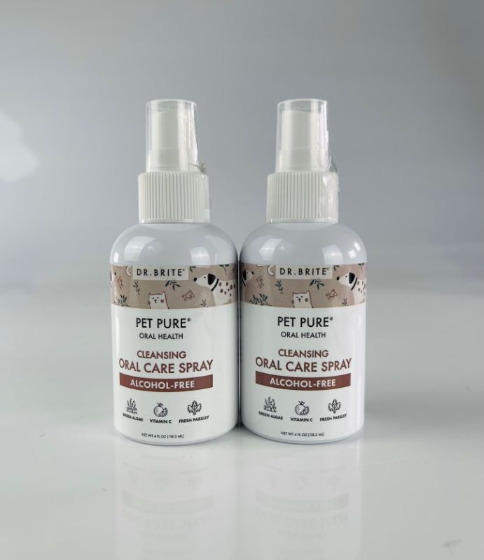Photo 1 of 2 PACK DR.BRITE PET ORAL CARE SPRAY 4OZ NEW 
$ 25.99
