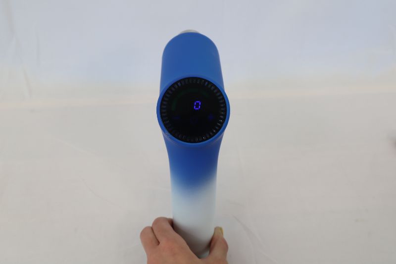 Photo 3 of BCORE MASSAGE GUN CHARGES 6 HOURS FOR FULL POWER 10 SPEED LEVELS 6 ADJUSTABLE HEADS FOR UPPER BODY OR LOWER BODY COLOR BLUE AND WHITE NEW $125.99