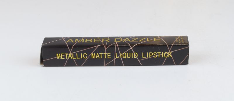 Photo 3 of AMBER DAZZLE LAVA MATTE LIPSTICK WITH SHIMMER WATERPROOF AND VEGAN NEW