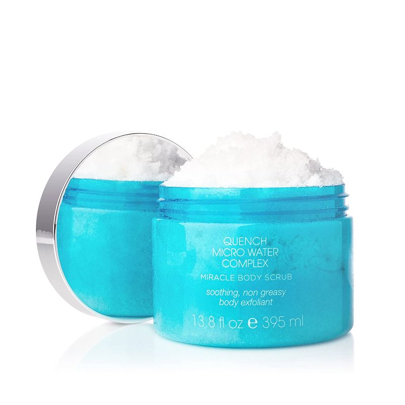 Photo 2 of NON GREASY SEA SALT SCRUB TAKES AWAY DRY SKIN BOOST CIRCULATION HELPS BALANCE PH LEVELS ENRICHED SHEA BUTTER VITAMIN E JOJOBA OIL MACADAMIA OIL AND COCONUT OIL TO HYDRATE NEW