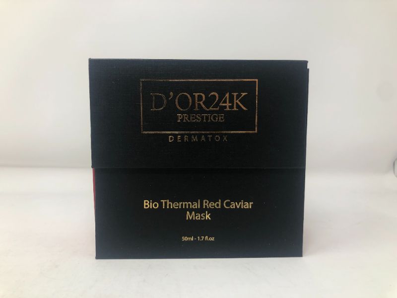 Photo 1 of RED CAVIAR MASK FAST ABSORBING MOISTURIZING FIRMING AND REGENERATES SKIN CELLS WITH MARINE ALGAE PULLING IMPURITIES OUT AND LEAVING THE FACE SMOOTH NEW