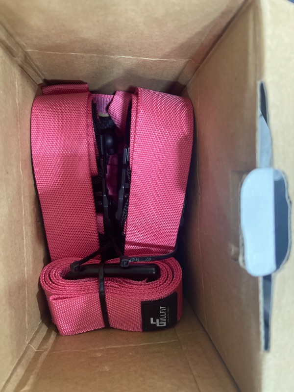 Photo 1 of FULL FIT BODY FITNESS SET  WORKS MUSCLES BURNS FAT GIVE CORE STABILITY INCREASES INSURANCE AND HELPS MAKE BODY FLEXIBLE 1 SET OF GLOVES 1 UNDER THE DOOR ANKER 3 RESISTANCE BANDS AND 1 STRAP SET NEW