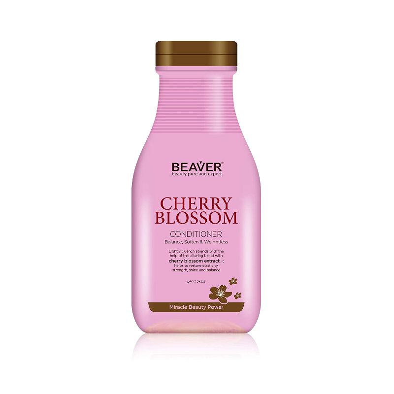 Photo 1 of CHERRY BLOSSOM CONDITIONER WORKS BY NOURISHING OILY HAIR BALANCING PH IN HAIR SHAFT FOR LESS OIL THROUGH OUT LEAVING HAIR LIGHTWEIGHT ND SOFT WITH OUT OILY AN GREASY LOOK NEW
