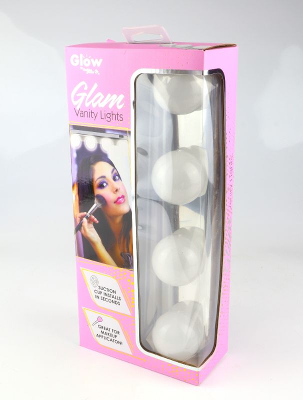 Photo 1 of GLAM LED SUCTION VANITY LIGHTS 120 LUMENS 4AA BATTERIES REQUIRED NEW 