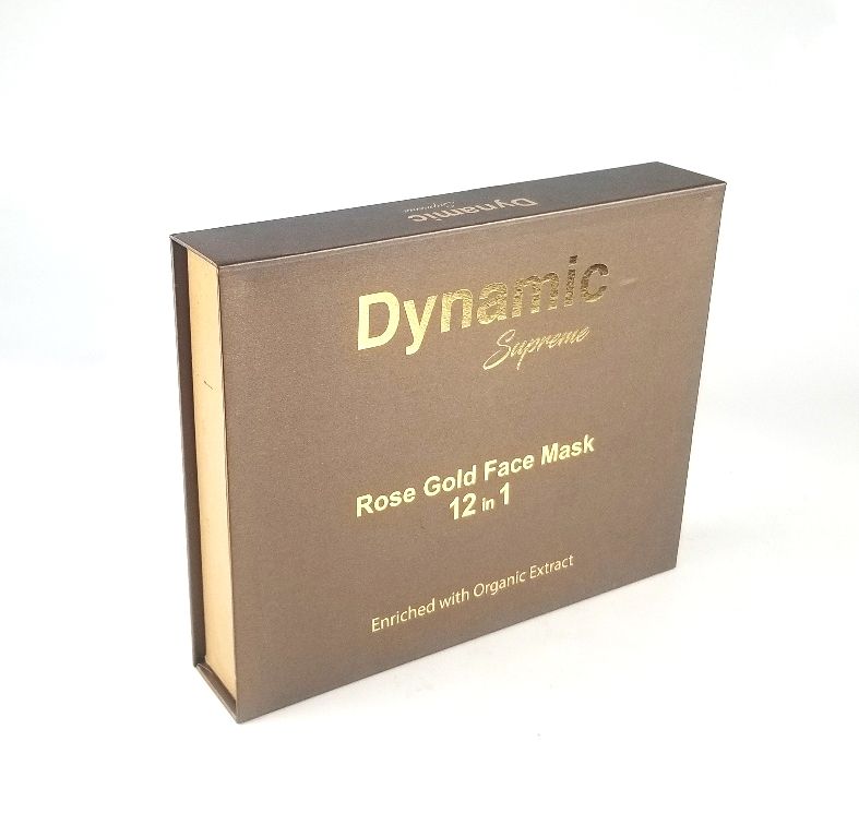 Photo 1 of DYNAMIC SUPREME INNOVATION LAB ROSE GOLD NECK AND DECOLLETE MASK 12 IN 1 ENRICHED WITH ORGANIC EXTRACTS REJUVENATE AND NOURISH DEEP TISSUES FACE AND NECK REDUCE VISIBLE SIGNS OF AGING VITAMINS ANTIOXIDANTS MINERALS RADIANT SKIN HYALURONIC ACID NEW IN BOX 