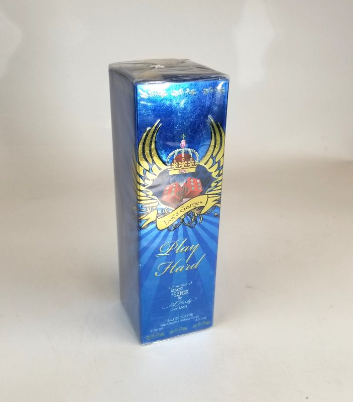 Photo 1 of PLAY HARD MENS COLOGNE BY ED HARDY 100ML NEW 