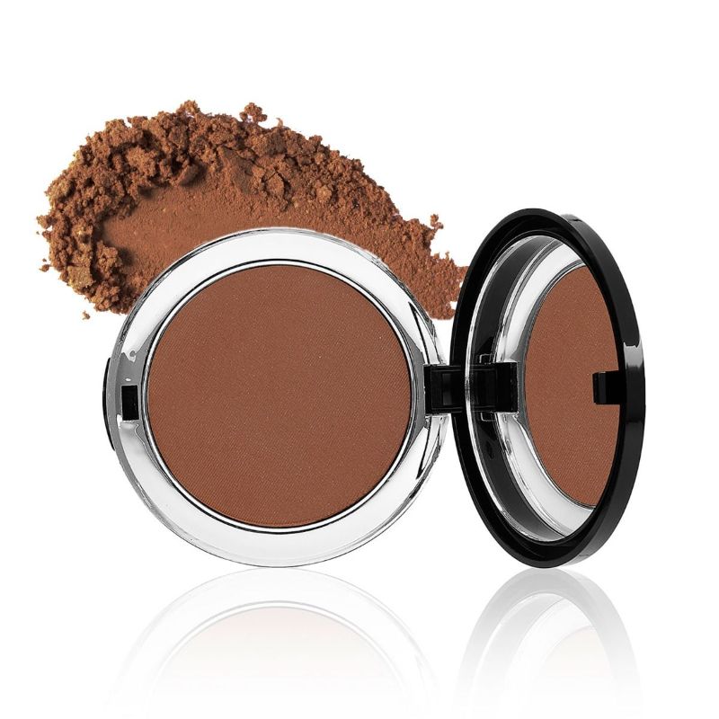 Photo 1 of DOUBLE COCOA 5 IN 1 COMPACT FOUNDATION USED AS CONCEALER FINISHING POWDER OR SETTING POWDER FULL COVERAGE THAT IS NOT PATCHY OR CAKEY SPF 15 NOURISHES SKIN JOJOBA OIL MICA ZINC OXIDES AND HONEYSUCKLE FLOWER EXTRACT NEW