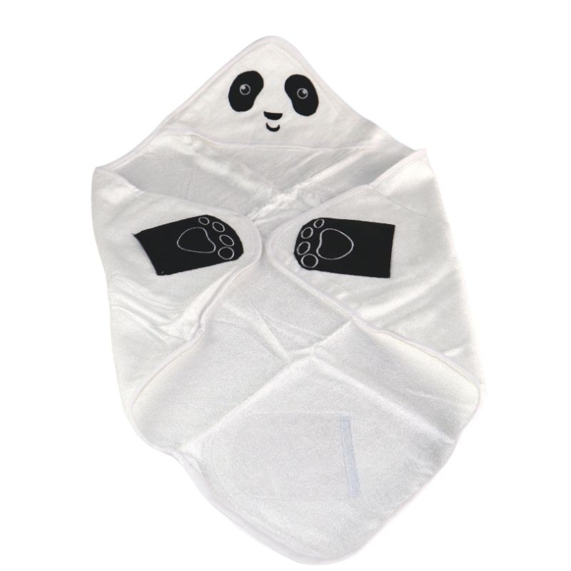 Photo 1 of  2 PACK KIDS SMART BAMBOO PANDA TOWEL WITH HOOD AND POCKETS NEW 