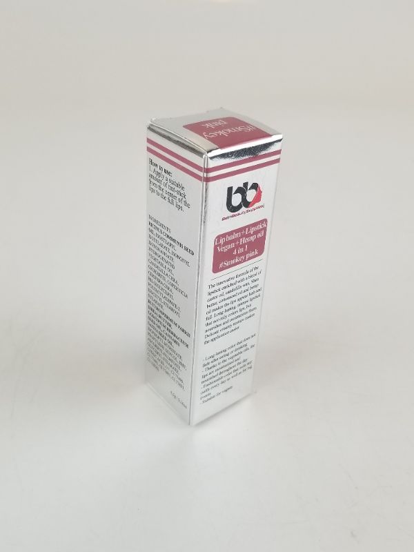 Photo 1 of SMOKEY PINK BEINBEAUTY LIP BALM AND LIPSTICK  4 IN 1 MOISTURIZES WITH HEMP OIL RICINUS OIL COTTONSEED OIL AND MORE ALSO VEGAN FRIENDLY AND WILL NOT COME OFF AFTER FOOD OR DRINKS NEW 