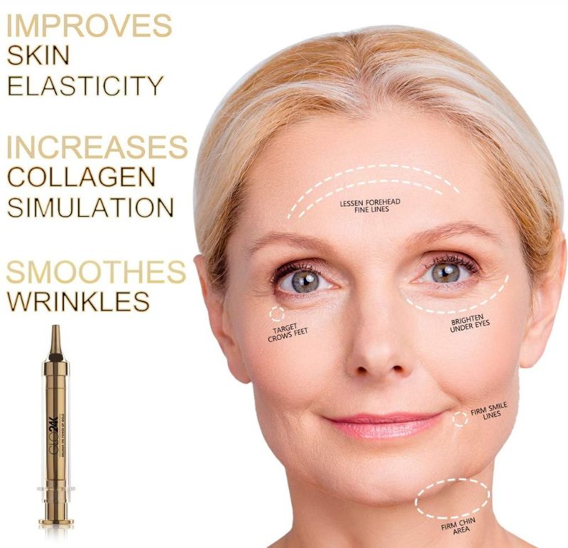 Photo 3 of EXPRESS NON SURGICAL ANTI AGING FACELIFT CREAM ENRICHED WITH 24K GOLD HYALURONIC ACID AND VITAMINS A C AND E LEAVING SKIN TIGHTER CONTOURED SMOOTHED AND MINIMAL WRINKLES SEALED IN BOX $129.99