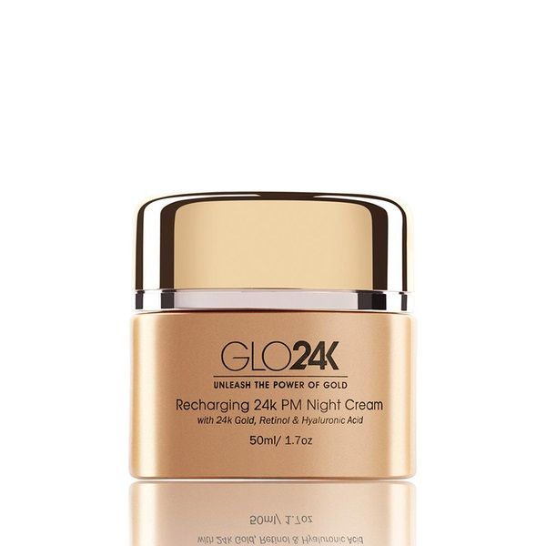 Photo 2 of RECHARGING PM NIGHT CREAM ENRICHED WITH 24K GOLD RETINOL HYALURONIC ACID RECHARGES SKIN WHILE YOU SLEEP FOR RADIANT GLOW AND FLAWLESS APPEARANCE  FOR ALL SKIN TYPES NEW $99.99
