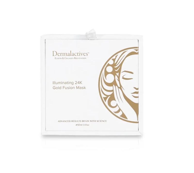 Photo 2 of ILLUMINATING GOLD FUSION MASK STIMULATES BLOOD AND HELPS REGENERATION OF SKIN CELLS RECREATING BROKEN CELLULAR CONNECTIONS IN ELASTICITY PREVENTING BREAKDOWN OF ELASTIN LOCKS IN MOISTURE PREVENTING DEHYDRATION AND PENETRATING SKIN TO CORE NEW 