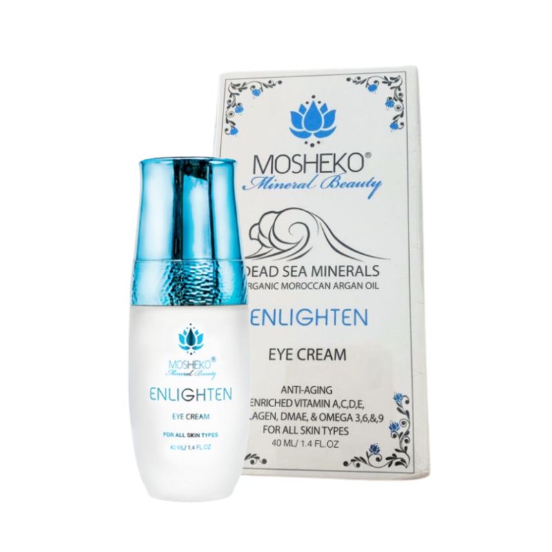 Photo 1 of ENLIGHTEN EYE CREAM REDUCE INFLAMMATION TONES AND FIRM NO ANIMAL TESTING 100 ORGANIC MOROCCAN ARGAN OIL DEAD SEA MINERALS NEW SEALED $399.99