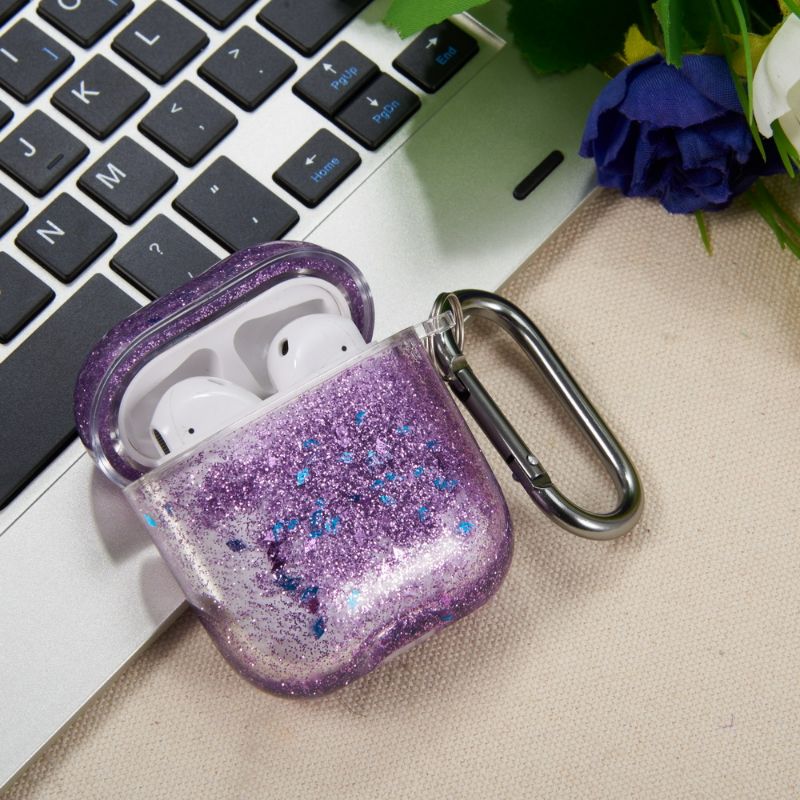 Photo 1 of AIRPODS CASE LIQUID GLITTER WITH HOOK NEW $29.99