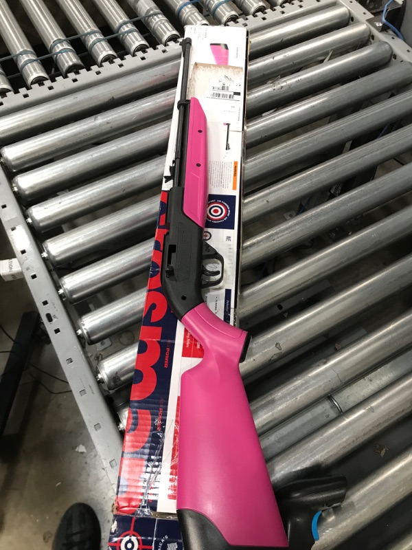 Photo 2 of Crosman 760 Pumpmaster, Pink Stock air rifle Standard Packaging