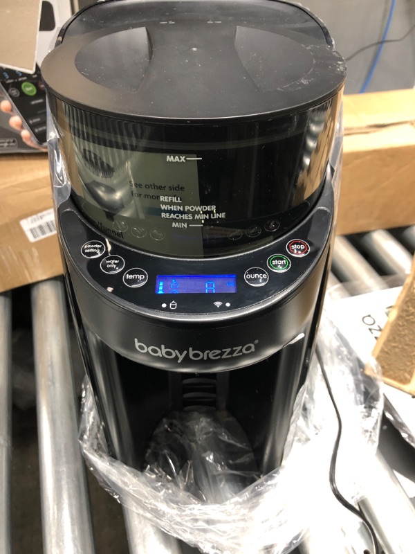 Photo 4 of Baby Brezza Formula Pro Mini Baby Formula Maker – Small Baby Formula Mixer Machine Fits Small Spaces and is Portable for Travel– Bottle Makers Makes The Perfect Bottle for Your Infant On The Go Advanced, WiFi