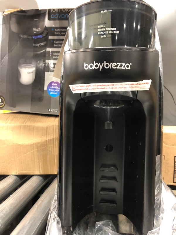 Photo 2 of Baby Brezza Formula Pro Mini Baby Formula Maker – Small Baby Formula Mixer Machine Fits Small Spaces and is Portable for Travel– Bottle Makers Makes The Perfect Bottle for Your Infant On The Go Advanced, WiFi