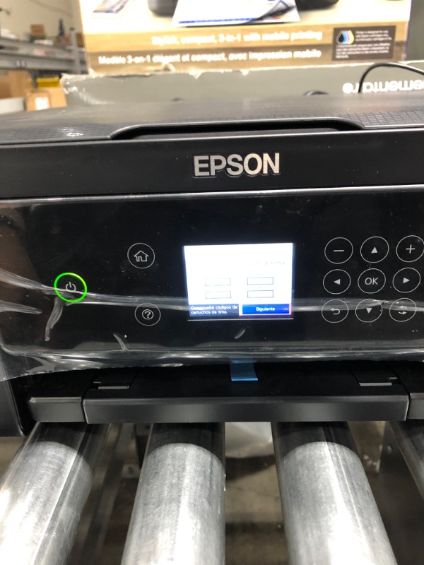 Photo 3 of Epson Expression Home XP-4105 Wireless All-in-One Color Inkjet Printer for Home Office, Black - Print Copy Scan - 2.4" Color LCD, 10.0 ipm, 5760 x 1440 dpi, Auto 2-Sided Printing, Voice-Activated