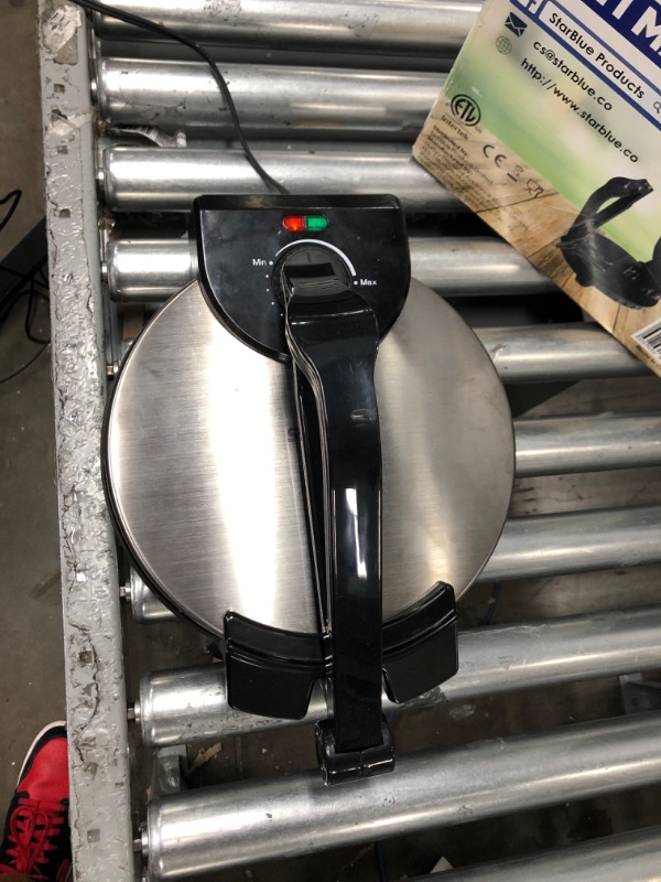 Photo 4 of 10inch Roti Maker by StarBlue - The automatic Stainless Steel Non-Stick Electric machine to make Indian style Chapati, Tortilla, Roti AC 110V 50/60Hz 1200W