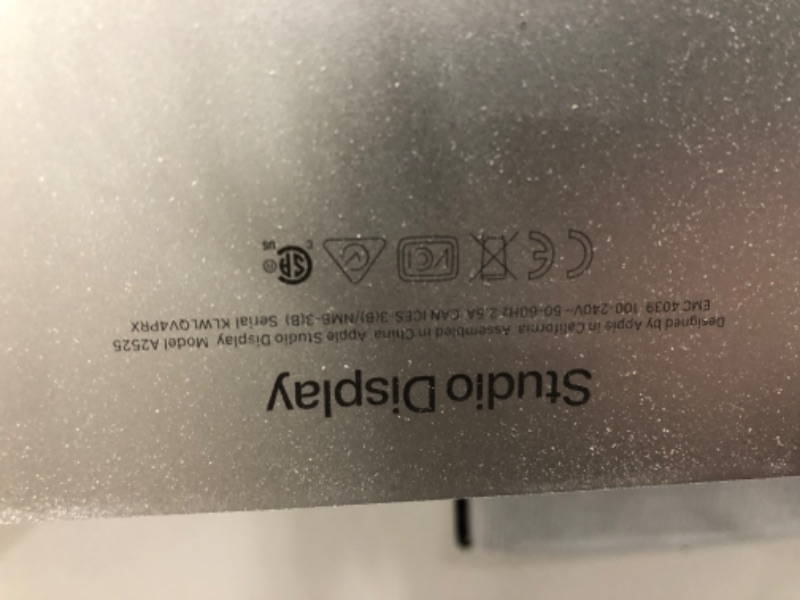 Photo 1 of Apple Studio Display - Standard Glass - Tilt-Adjustable Stand ???????