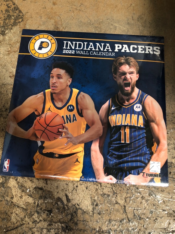 Photo 2 of TURNER SPORTS Indiana Pacers 2022 12X12 Team Wall Calendar (22998011880)