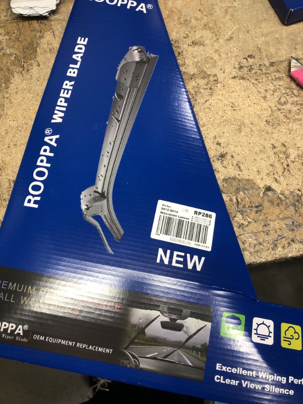 Photo 2 of 3 wipers Replacement for 2012-2014 Mitsubishi Lancer/2004-2009 Nissan Quest, Windshield Wiper Blades Original Equipment Replacement - 26"/18"/14" (Set of 3) U/J HOOK