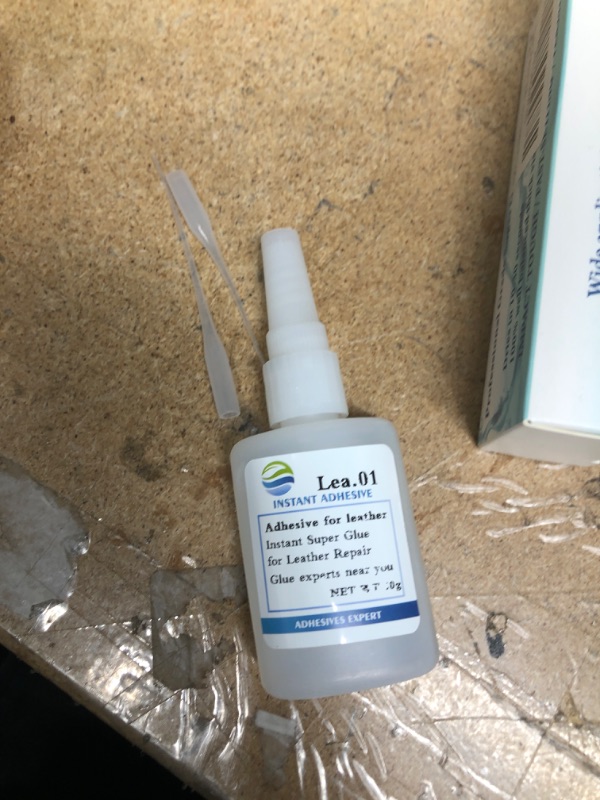 Photo 3 of 20g Special Glue for Leather, Leather Repair Glue, Used for bonding Between Leather and Leather, Leather and substrates of Different Materials, Suitable for All Kinds of Leather/PU Leather PACK OF 2
