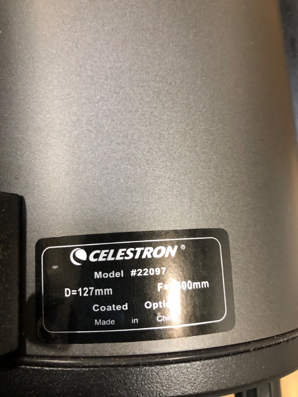 Photo 4 of (UNABLE TO TEST)Celestron - NexStar 127SLT Computerized Telescope - Compact and Portable - Maksutov-Cassegrain Optical Design - SkyAlign Technology - Computerized Hand Control - 127mm Aperture 127 SLT Maksutov Telescope Only