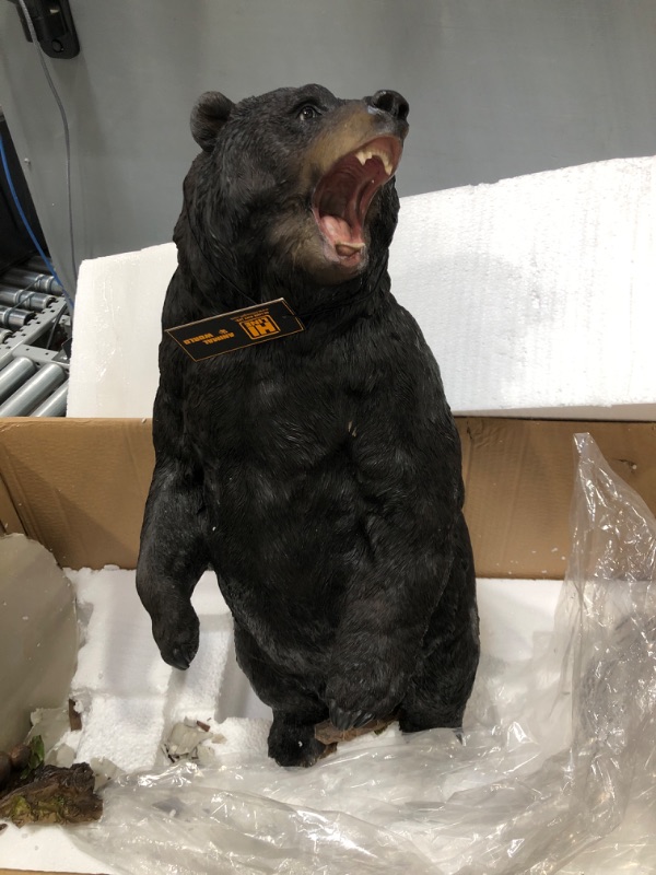 Photo 2 of (BROKEN) Hi-Line Gift Ltd Growling Bear Standing Statue