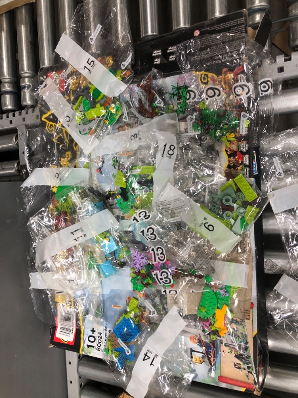 Photo 4 of ***PIECES MISSING SEE NOTES FOR DETAILS*** LEGO Monkie Kid The Legendary Flower Fruit Mountain 80024 Awesome Toy Building Kit (1,949 Pieces) Amazon Exclusive Frustration-Free Packaging
