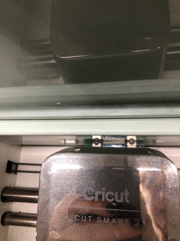 Photo 4 of ***TESTED POWERS ON*** Cricut Explore Air 2 - A DIY Cutting Machine for all Crafts, Create Customized Cards, Home Decor & More, Bluetooth Connectivity, Compatible with iOS, Android, Windows & Mac, Mint