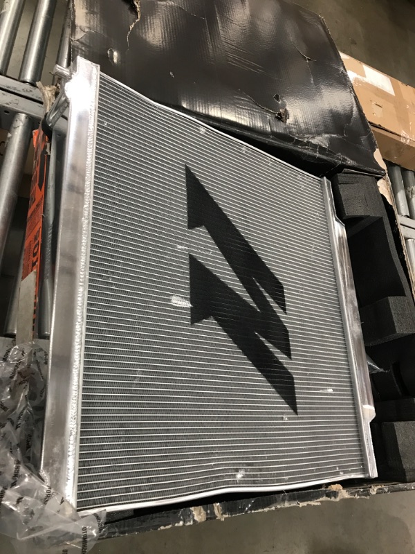 Photo 2 of **UNIT DAMAGED** Mishimoto MMRAD-F2D-99 Performance Aluminum Radiator Compatible With Ford 7.3 Powerstroke 1999-2003