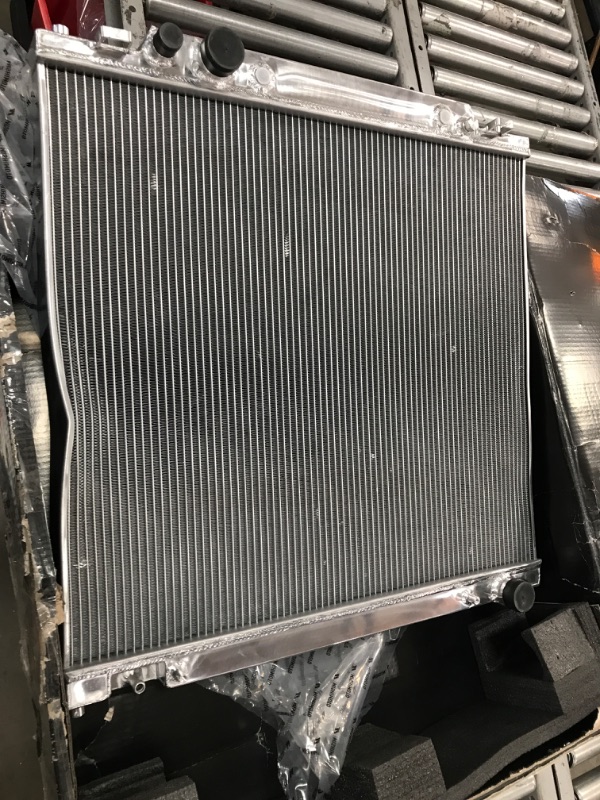 Photo 3 of **UNIT DAMAGED** Mishimoto MMRAD-F2D-99 Performance Aluminum Radiator Compatible With Ford 7.3 Powerstroke 1999-2003