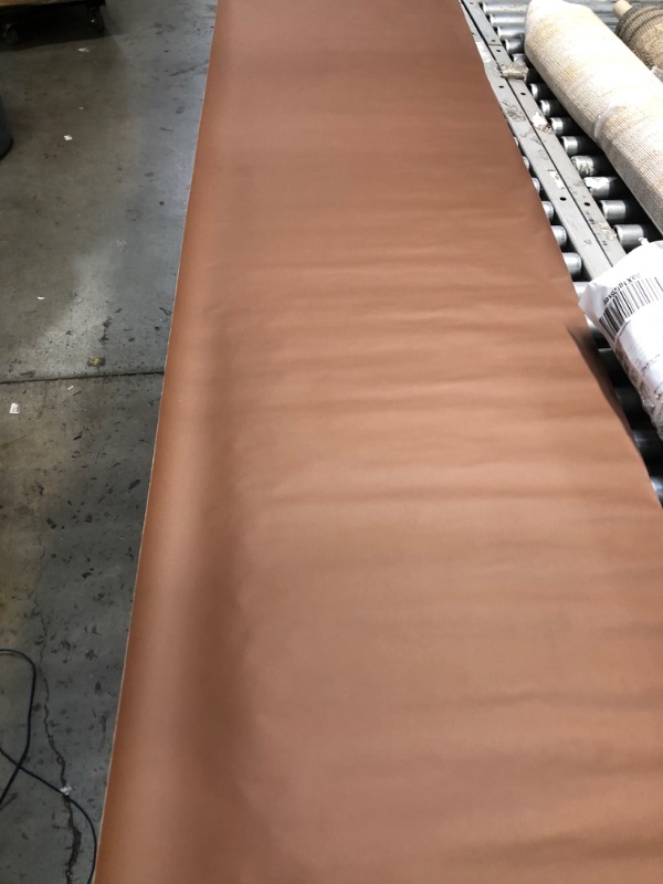 Photo 2 of *SIMILAR TO STOCK PHOTO* Skid-Resistant Carpet Runner Chocolate Brown 10 X 2 LEATHER
