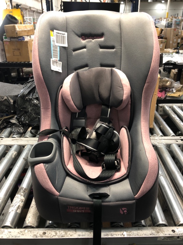 Photo 1 of Baby Trend Trooper 3-in-1 Convertible Car Seat, Cassis Pink