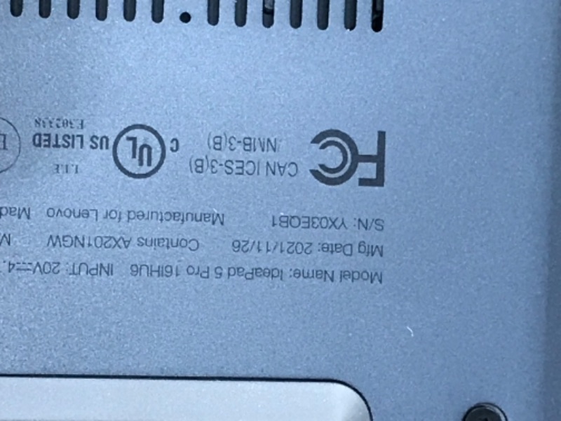 Photo 10 of trackpad does not work need external/usb mouse 
2022 Newest Lenovo Ideapad 5i Pro 16 inch Laptop, 2.5K QHD IPS Display, 11th Gen Intel Core i5-11300H(Beats i7-10710U),8GB RAM, 1TB SSD, NVIDIA GeForce MX450, Backlit KB, IR Camera, Windows 11