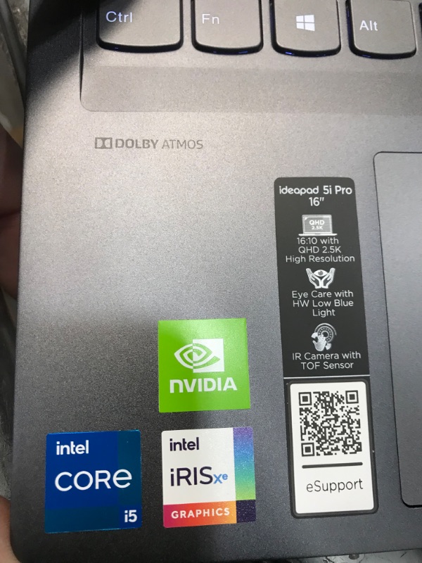 Photo 4 of trackpad does not work need external/usb mouse 
2022 Newest Lenovo Ideapad 5i Pro 16 inch Laptop, 2.5K QHD IPS Display, 11th Gen Intel Core i5-11300H(Beats i7-10710U),8GB RAM, 1TB SSD, NVIDIA GeForce MX450, Backlit KB, IR Camera, Windows 11