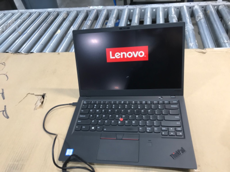 Photo 3 of Lenovo ThinkPad X1 Carbon (6th Gen) - Windows 10 Pro - Intel Quad Core i7-8650U, 256GB NVMe-PCIe SSD, 16GB RAM, 14 FHD IPS (1920x1080) Display, Fingerprint Reader, Black (Renewed)
