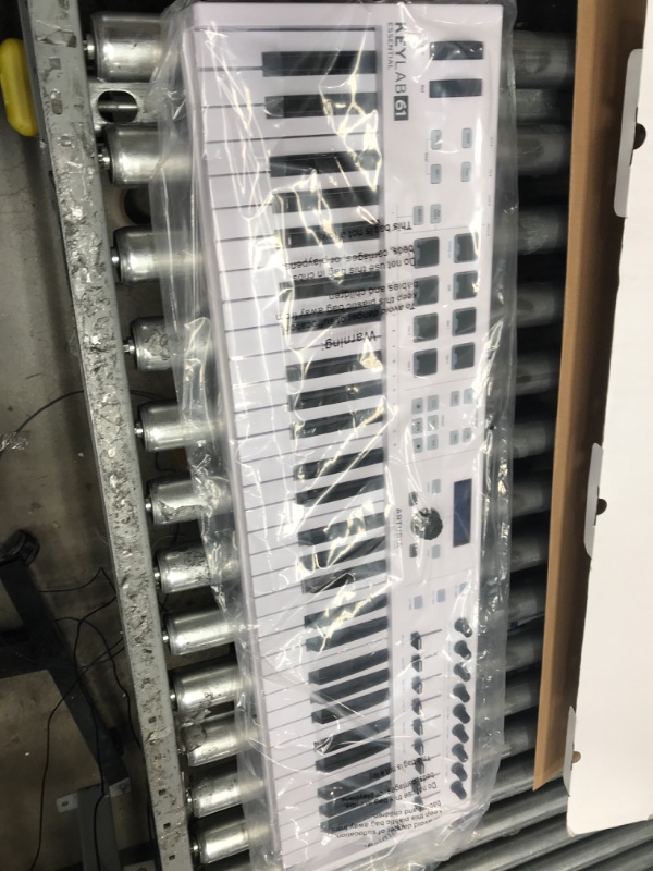Photo 1 of **SEE NOTES**
Arturia KeyLab Essential 61 MIDI Keyboard Controller White