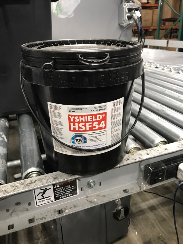 Photo 2 of Shielding Solutions EMF Shielding Paint YSHIELD HSF54 5 Liter black