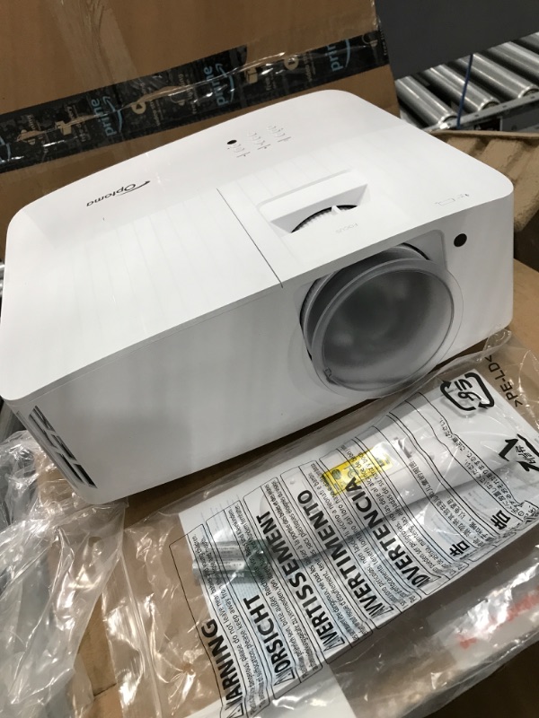 Photo 2 of Optoma UHD35STx Short Throw True 4K UHD Gaming and Home Entertainment Projector | 3,600 Lumens for Lights-On Viewing | 240Hz Refresh Rate and Ultra-Low 4ms Response Time