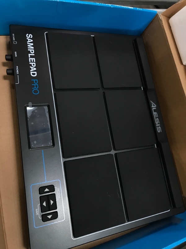 Photo 2 of Alesis SamplePad Pro - Percussion and Sample-Triggering Instrument With 8 Velocity Sensitive Drum Pads, 200+ Built-in Sounds 8-pad Instrument Only