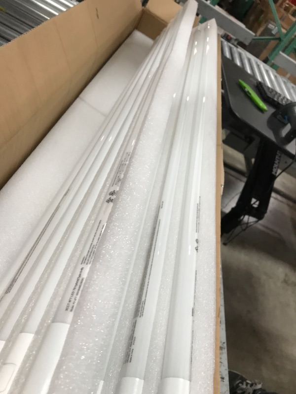 Photo 3 of 20 Pack 3CCT 4FT LED T8 Hybrid Type A+B Light Tube, 18W, 4000K/5000K/6500K Selectable, Plug & Play or Ballast Bypass, Single or Double End Powered, 2300lm, Frosted Cover, T8 T10 T12, 120-277V, UL, FCC