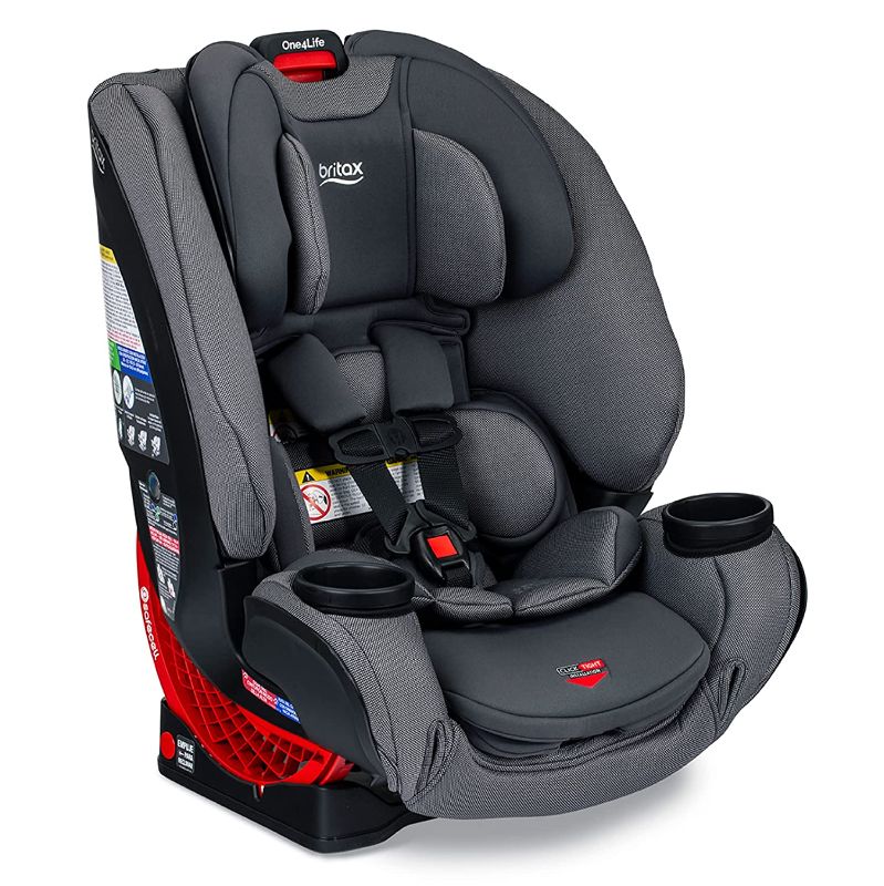 Photo 3 of Britax One4Life ClickTight All-in-One Car Seat – 10 Years of Use – Infant, Convertible, Booster – 5 to 120 pounds - SafeWash Fabric, Drift Drift [New Version]LPNPMAR2373095
