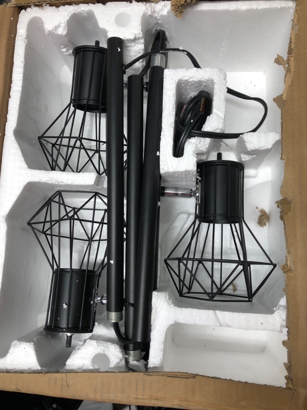 Photo 2 of ****PARTS ONLY/SEE NOTES****BoostArea Industrial Floor Lamp,Standing Lamp,Farmhouse Tree Floor Lamp with 3pcs